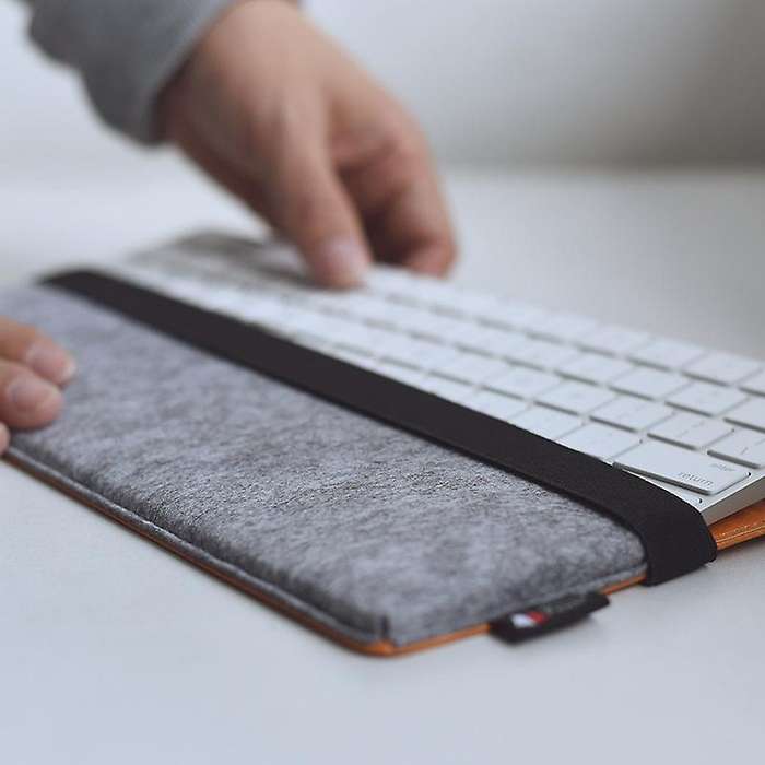 Pu Leather Protective Storage Case Bag for Apple Magic Keyboard