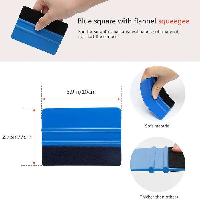 Car Vinyl Wrap Tool Kit, Wrap Squeegee Wallpaper Smoothing Tool