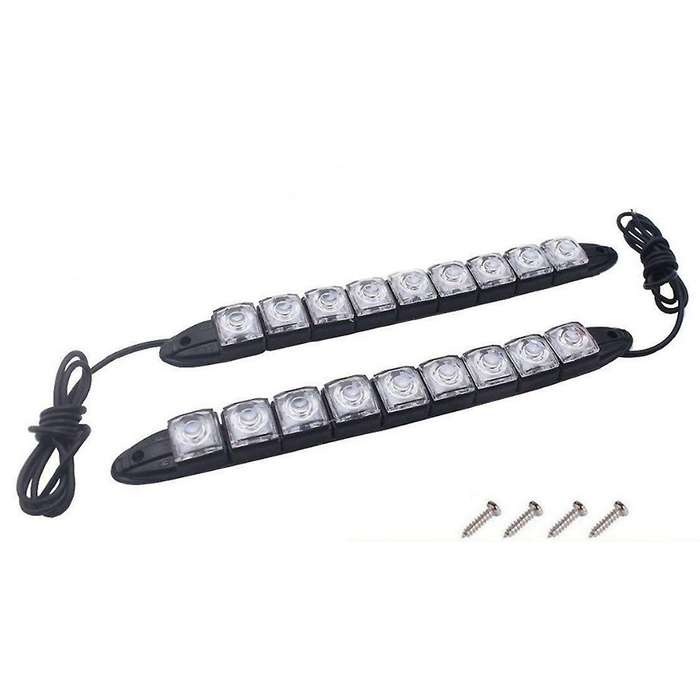 2 Pcs Led Boat Bow Navigation Lights,for Pontoon Kayak Yacht (white)