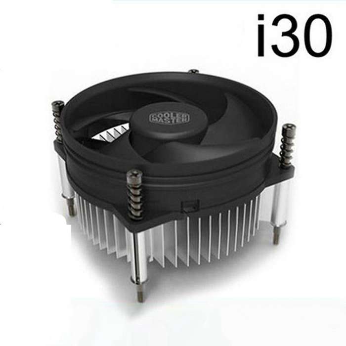 Cooler Master I30 Cpu Fan Cooler for Intel Pc Lga1156/1155/1151/1150