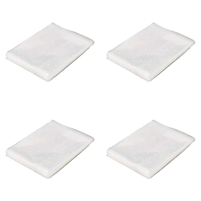 500pcs Frosted Cute Dots Plastic Pack Candy Cupcake Gift Bag 10cm