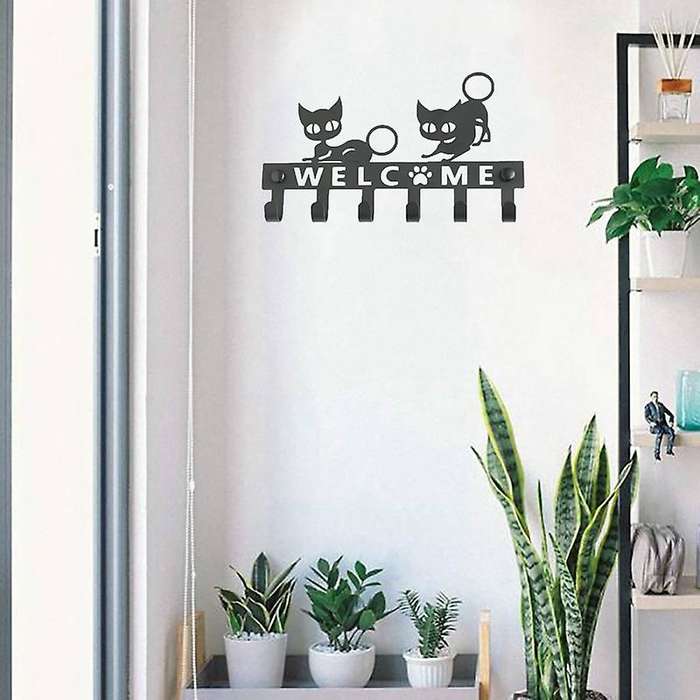 Wall Mounted Cat Coat Racks,for Bathroom,hat and Dog Leash Holder,2