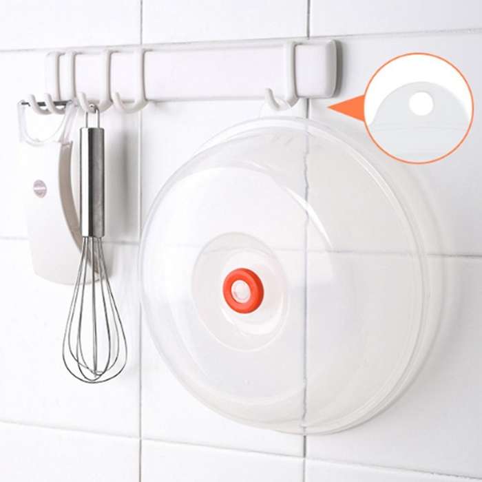 2x Kitchen Fresh-keeping Cover Microwave Anti-splashing