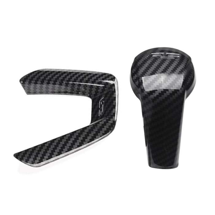 For Mazda Cx-5 Cx5 2017 2018 Plastic Carbon Fiber Color 1pc/set