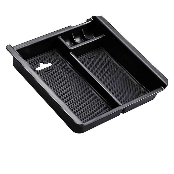 Car Center Console Organizer Tray for Toyota Tacoma 2016-2021, Black