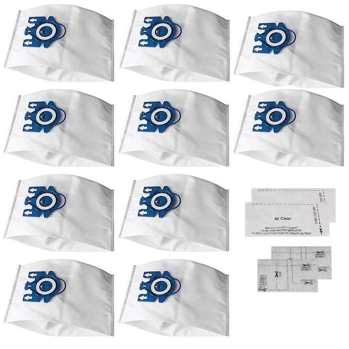 12pcs Vacuum Cleaner for Miele Gn Airclean 3d Efficiency Dust Bags