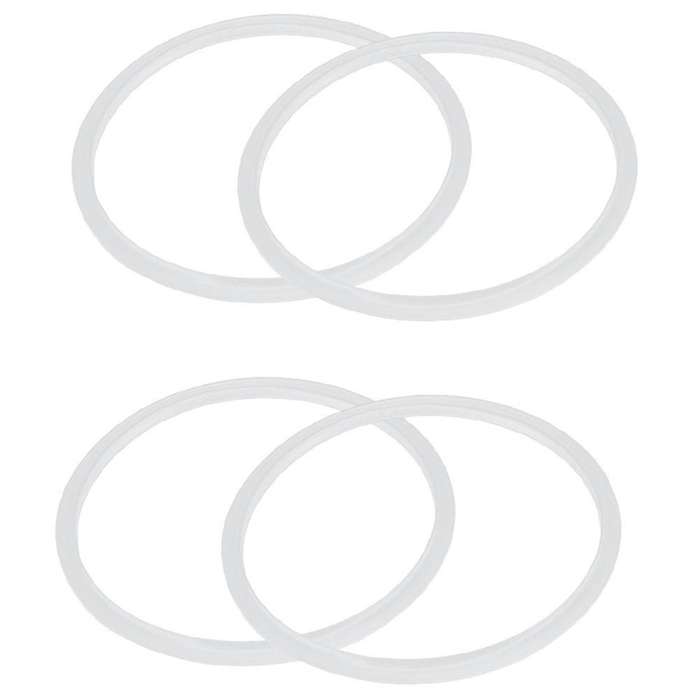 Silikon-dichtung Dichtungsring Innendurchmesser,2 Stueck,transparent