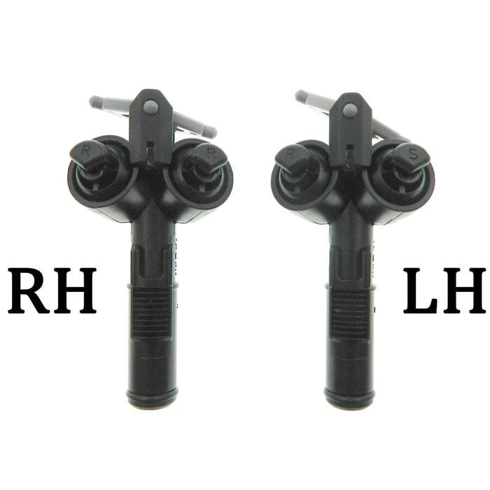 Right Left Front Headlight Washer Spray Nozzle Jet Pump