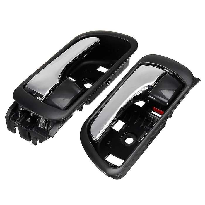 2x Inner Door Handle Inside Chrome for Toyota Camry Cv36 2002-2006