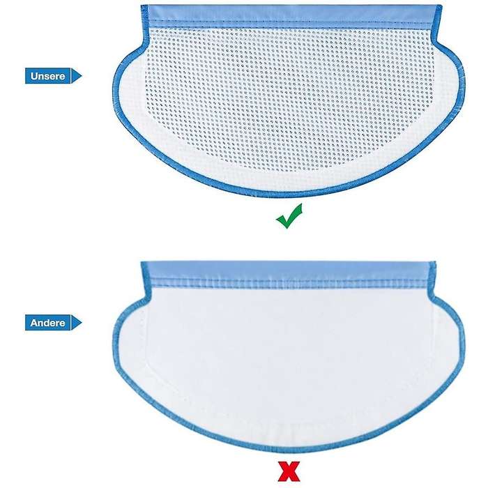 Cleaning Cloth for Ecovacs Deebot Ozmo 950 Ozmo 920 Set 8 Pieces
