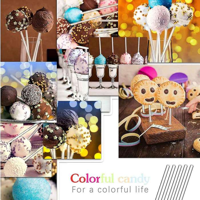 Acrylic Lollipop Cake Pops Sticks,acrylic Candy Sticks Long Acrylic A