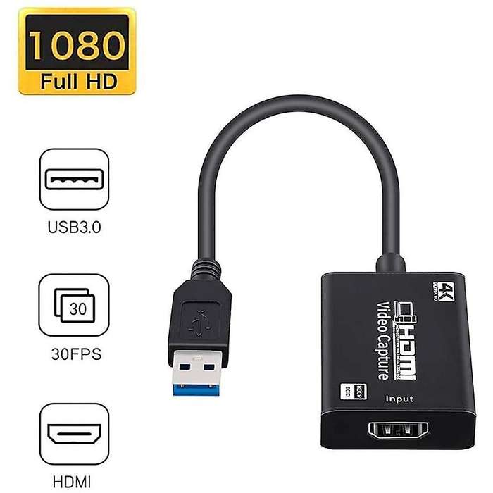 Video Capture Card Hdmi to Usb 3.0 Full Hd 1080p 4k Hdmi Capture Card