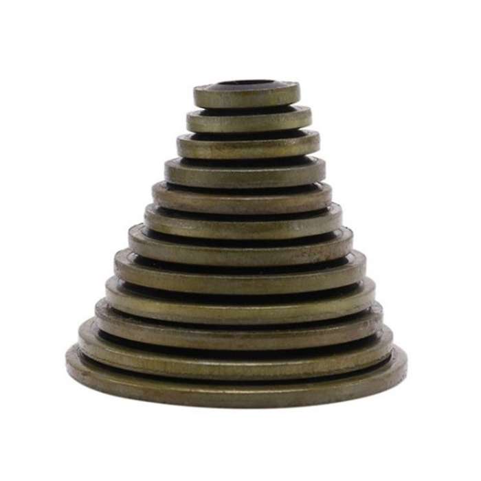 100pcs Bonded Washer Metal Rubber Oil Drain Plug Gasket