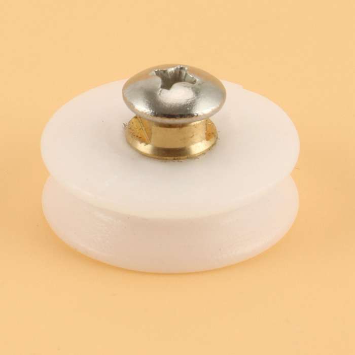 8pcs Shower Pulley, Nylon Wheel for Bathroom Glass Sliding Door