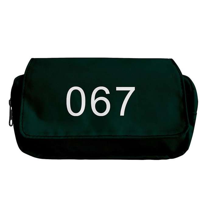 Squid Game Peripheral Pencil Case File Storage Stationery Bag 7