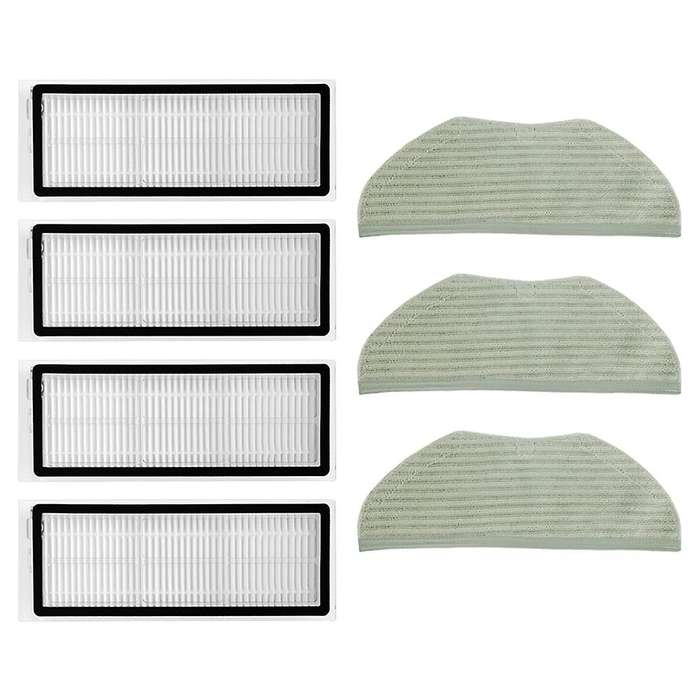 7pcs Hepa Filter Mop Cloth Rag for 360 S9 X95 X90 Vacuum Cleaner