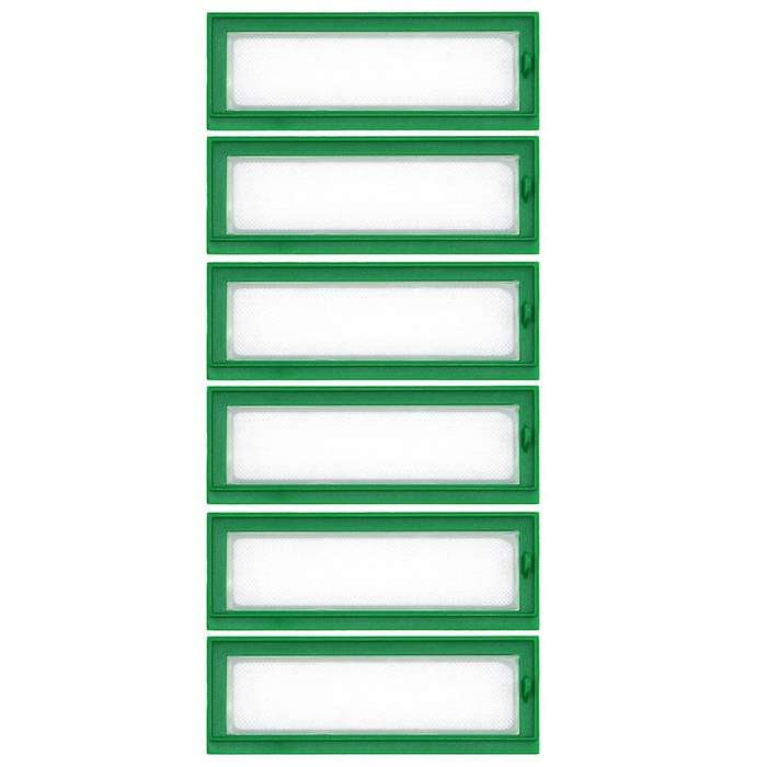 6pcs Hepa Filter Replacement Spare Parts for Vorwerk Kobold Vr200