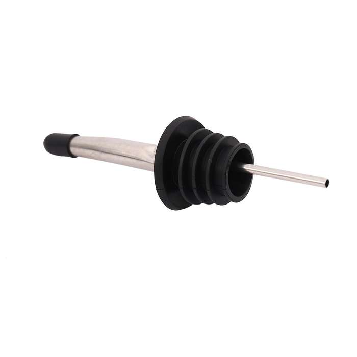 12pcs Stainless Steel Bottle Wine Pourer with Rubber Dust Caps