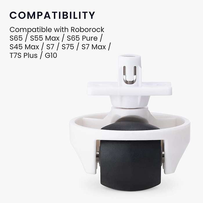Replacement Front Wheel for Xiaomi Roborock S6 and S7 Series S65