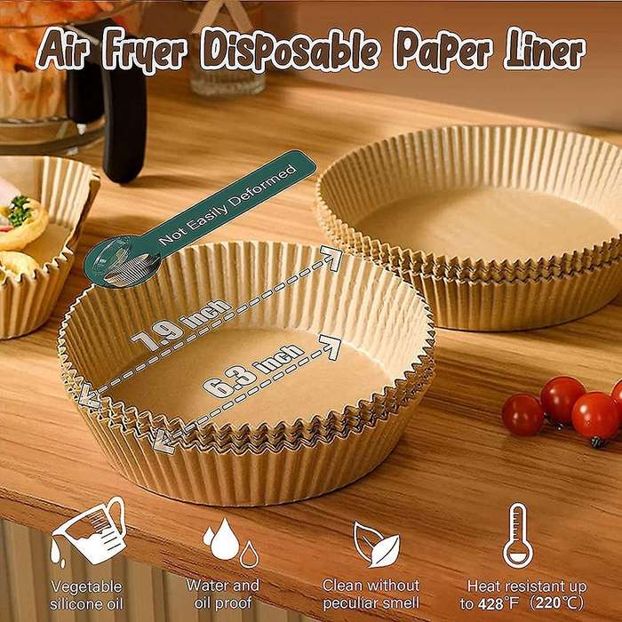 Air Fryer Disposable Paper, Air Fryer Parchment Paper, Baking Paper