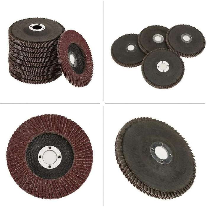10 60 Mesh Grinding Wheels, Polishing Pads Sanding Discs