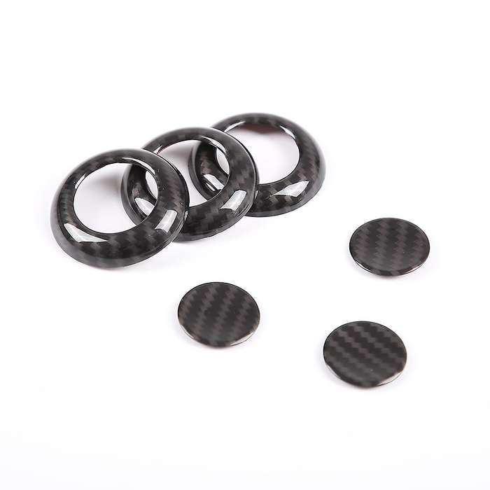 Car Rear Seat Headrest Button Cover for Land Rover Defender 90 110