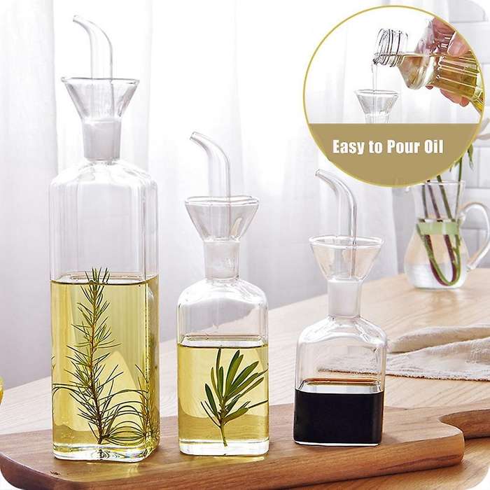 Glass Universal Bottle Household Oil Bottle Vinegar Bottle 125ml