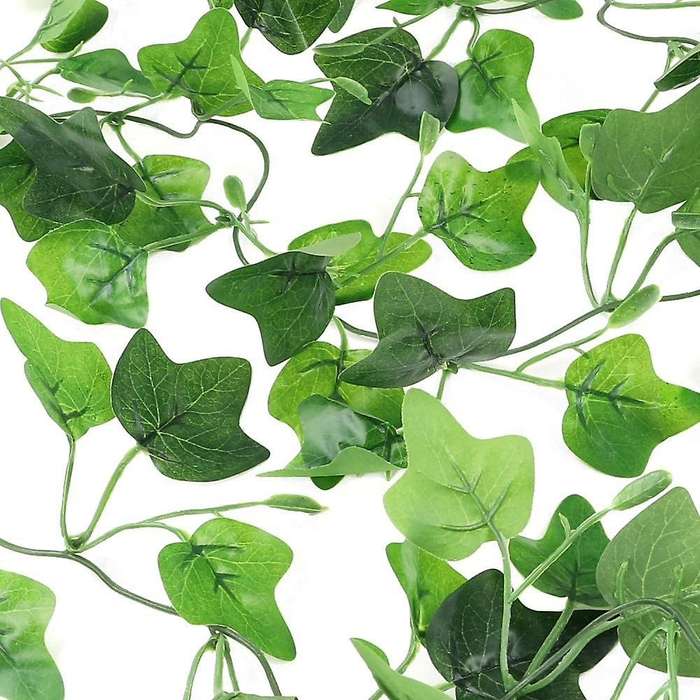 2pcs Artificial Hanging Plants Fake Ivy Garland Vine for Wall