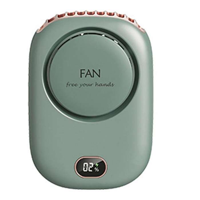 Fan Mini Usb Cooler Rechargeable Ventilador Handheld Silent Green