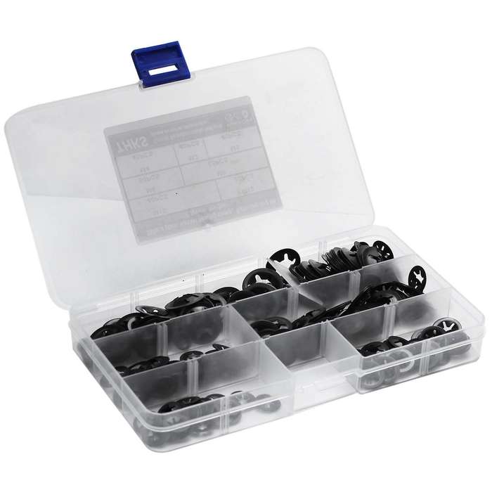280pcs Tooth Starlock Push On Locking Washers Speed Clips Washers