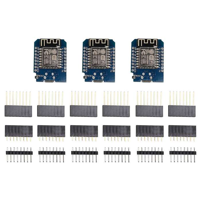 3 Pcs D1 Mini Wlan Wifi Internet Development Board for Arduino, Wemos