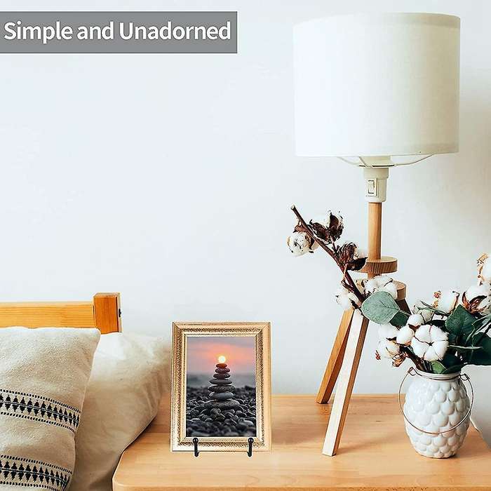 Plate Holder Display Stands, Metal Black Frame Stand 3 Inch