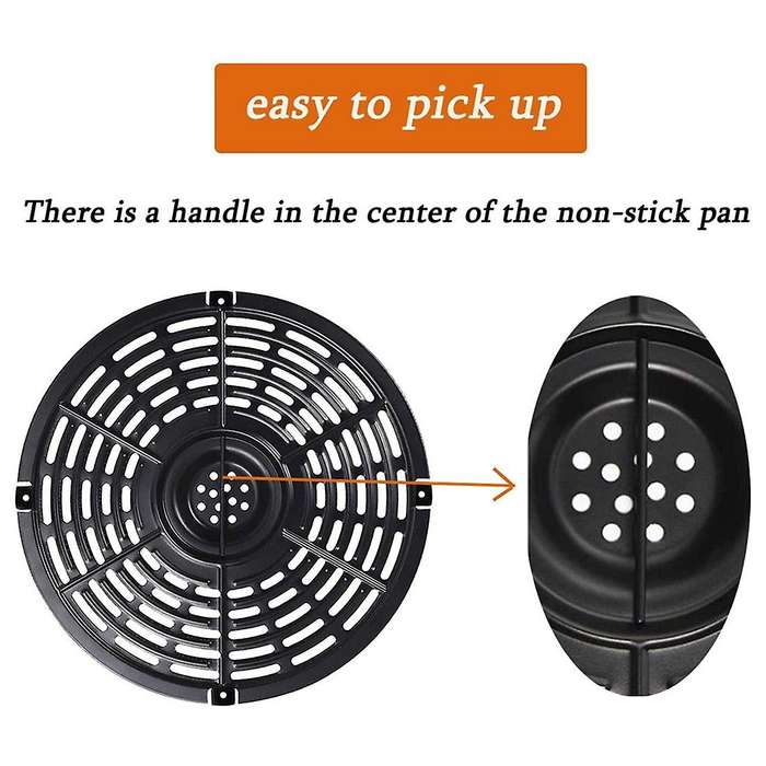 Air Fryer Replacement Grill Pan for Chefman Power Dash 3.7qt