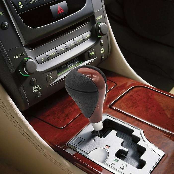Automatic Gear Stick Knob Shifter Head for Lexus Toyota Red Wood