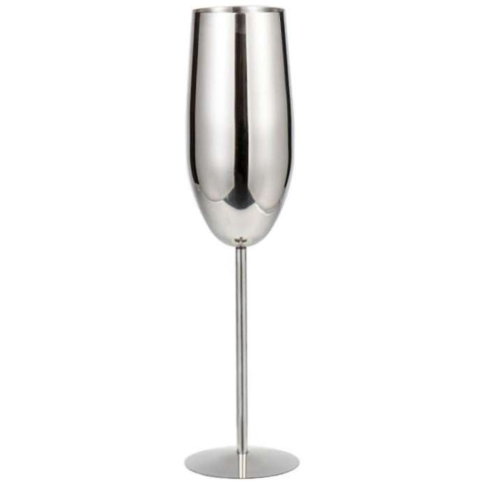 280ml 304 Stainless Steel Cocktail Glass Goblet Champagne Glass, A