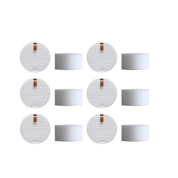 6 Pcs Sponge Filters for Shark Az2000 Hypa Series Vacuum Cleaner