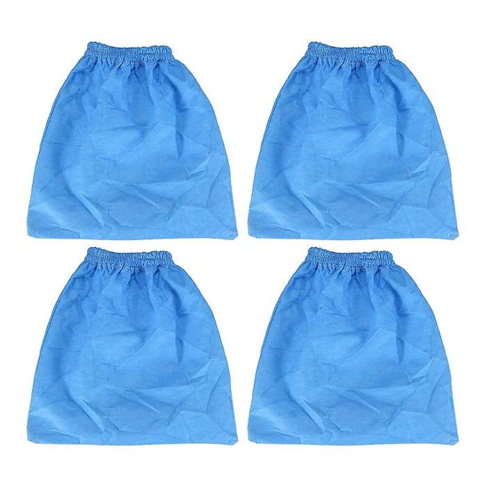 4 Pack Textile Filter Bag for Karcher Mv1 Wd1 Wd2 Wd3 Vacuum Cleaner