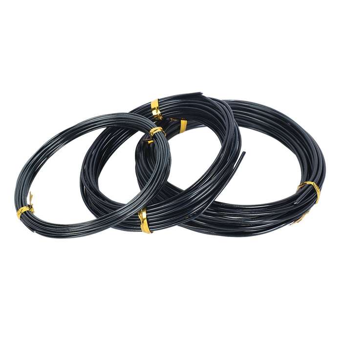 7pcs 5m Bonsai Tree Training Wires with Wire Cutter Kit Aluminum