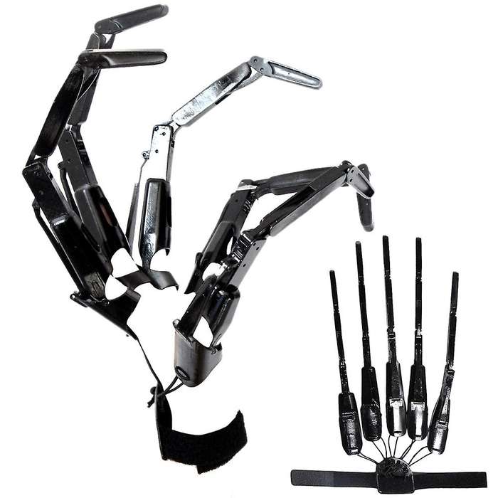 3d Articulated Fingers Extensions Halloween Finger Decoration,left