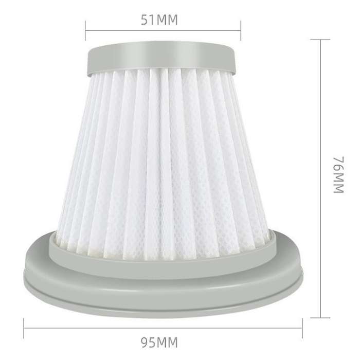 6pcs Hepa Filter for Deerma Dx118c Dx128c Vacuum Cleaner Accessories