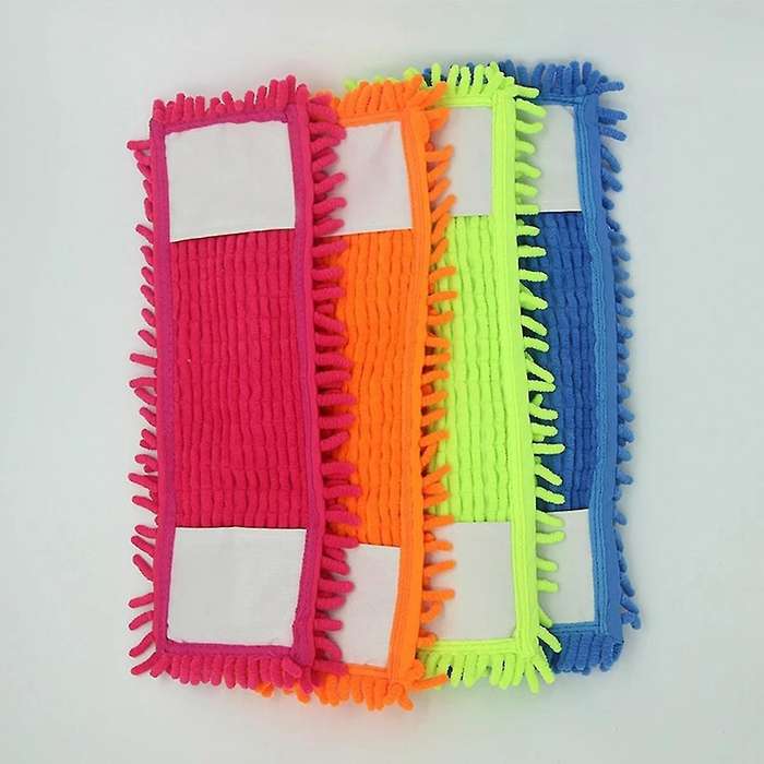 4pcs Cloth Mop Head Replace The Cloth Floor Cleaning Cloth The Mop