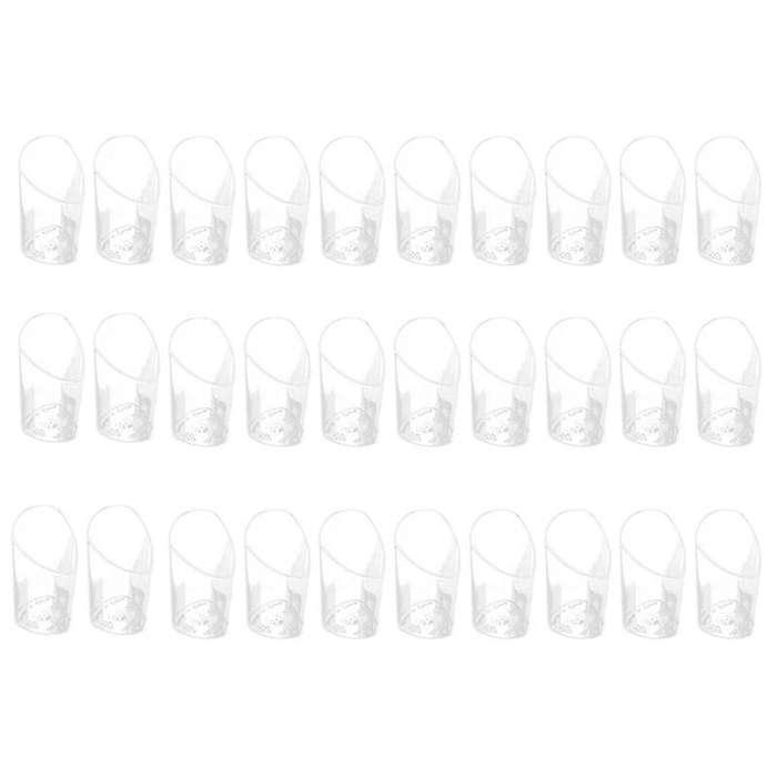 30pcs 80ml Mini Disposable Bevel Cake Cups Pudding Jelly Mousse Cup