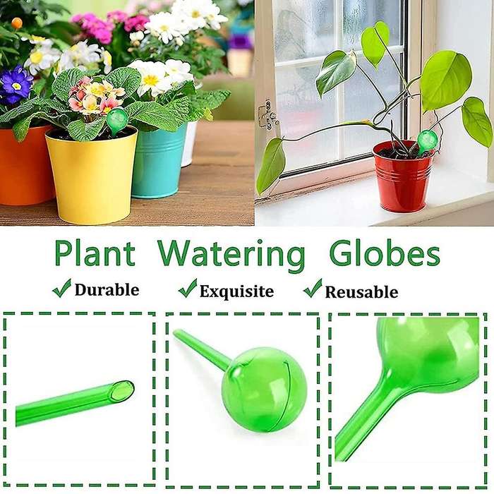 10 Pcs Plastic Automatic Watering Globes,watering Balls for Indoor,b