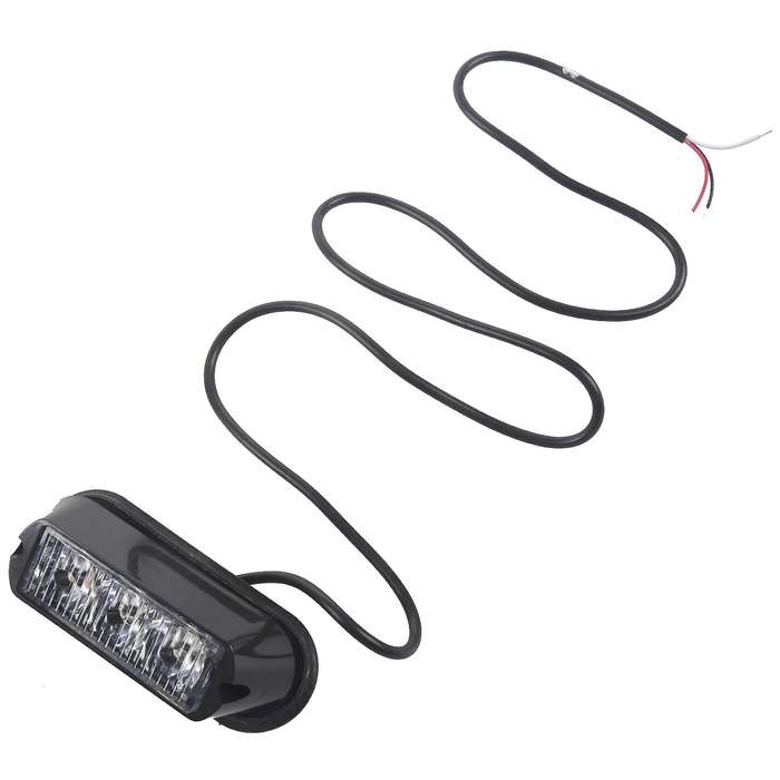 3w 3 Led Car Truck Flashing Strobe Emergency Warning Light 12v Amber