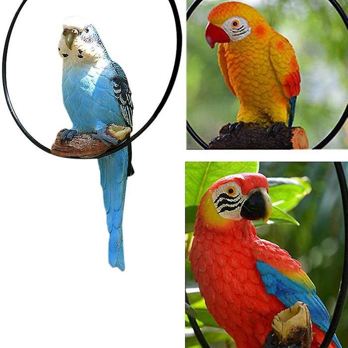 Simulation Resin Parrot Home Decoration Handicrafts Decoration 02