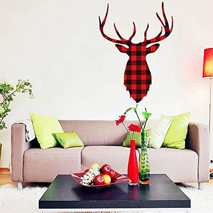 Deer Head Resin Mold Christmas Antlers Silicone Epoxy Casting