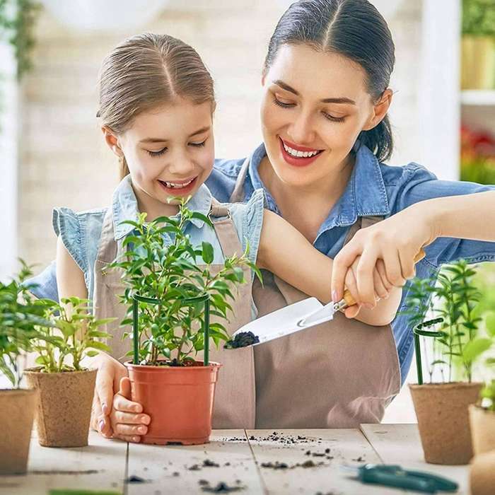 12pieces Plant Support Flower Support Stake Half Round Plant Support