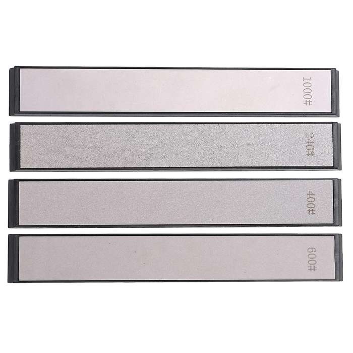 240 400 600 1000 Grain Diamond Sharpening Angle Grindstone Bar 4 Pack