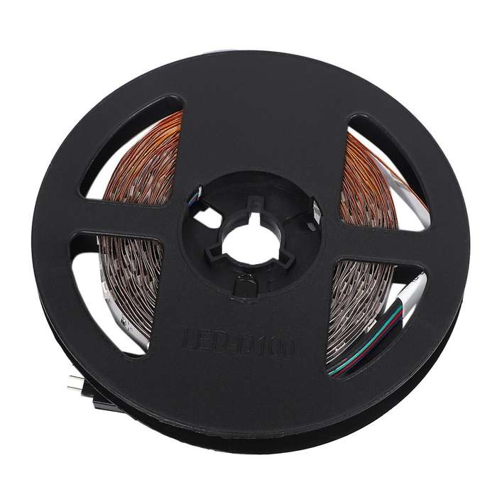 5m Non-waterproof Dc12v 60leds Flexible Lighting Ribbon Tape Us Plug