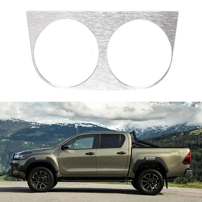 For Toyota Hilux 2015-2020 Central Control Water Cup Holder Cover